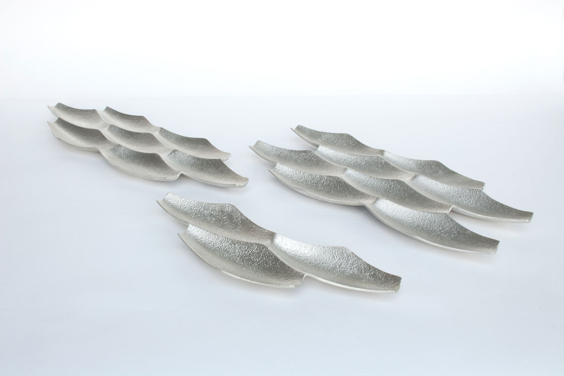 Sasa tin trays designed for Nousaku company